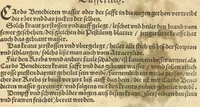 Picture 23 of 29 from Kreu?ter Buch, darin Underscheid, Wu?rckung und Namen der Kreu?ter so in Deutschen Landen wachsen ?auch der selbigen eigentlicher und wolgegru?ndter gebrauch inn der Artznei fleissig dargeben, Leibs Gesundheit zu behalten und zu fu?rderen seer nutzlich und tro?stlich, vorab dem gemeinen einfaltigen man /durch H. Hieronymum Bock aus langwiriger und gewisser erfarung beschriben und jetzund von newem fleissig u?bersehen, gebessert und gemehret, dazu mit hu?pschen artigen Figuren allenthalben gezieret. (1546), leaf 687