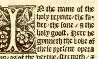 An illustration from The vertuose boke of distyllacyon of the waters of all maner of herbes ?with the fygures of the styllatoryes /fyrst made and compyled by the thyrte yeres study and labour of the moste conynge and famous master of phisyke Master Jherom Bruynswyke ; and now newly translate out of Duyche into Englysshe, not only to the synguler helpe and profyte of the surgyens, phisycyens and apothecaryes, but also of all maner of people parfytely and in dewe tyme and ordre to lerne to dystyll all maner of herbes to the profit, cure, & remedy of all maner dysieases and infirmytees apparant and nat apparant, and ye shall understande that the waters be better than the herbes as Avicenna testefyeth in his fourth canon saynge that all maner medicynes used with theyr substance febleth and maketh aged and weke. (1527)