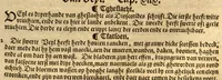 An illustration from Crŭÿde boeck : in den welcken die geheele historie dat es tgheslacht, tfatsoen, nae[m], natuere, cracht ende werckinghe, van den cruyden, niet alleen hier te lande wassende, maer oock van de[n] andere[n] Vremde[n] in der medecynen oorboorlijck, met grooter neersticheyt begrepen ende verclaert es, met der seluer cruyden natuerlijck naer dat leuen conterfeytsel daer by ghestelt / duer D. Rembert Dodoens ... Van nieuws ouersien, ende met seer veel schoone nieuwe figueren vermeerdert. (1563)