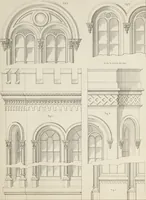An illustration from The model architect : a series of original designs for cottages, villas, suburban residences, etc., accompanied by explanations, specifications, estimates, and elaborate details : prepared expressly for the use of projectors and artisans throughout the United States (1852)