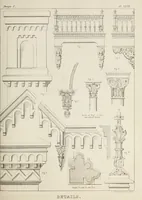 An illustration from The model architect : a series of original designs for cottages, villas, suburban residences, etc., accompanied by explanations, specifications, estimates, and elaborate details : prepared expressly for the use of projectors and artisans throughout the United States (1852)