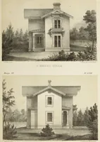 Picture 73 of 126 from The model architect : a series of original designs for cottages, villas, suburban residences, etc., accompanied by explanations, specifications, estimates, and elaborate details : prepared expressly for the use of projectors and artisans throughout the United States (1852), leaf 164