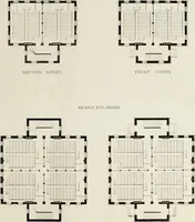 An illustration from The model architect : a series of original designs for cottages, villas, suburban residences, etc., accompanied by explanations, specifications, estimates, and elaborate details : prepared expressly for the use of projectors and artisans throughout the United States (1852)