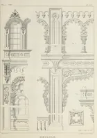 An illustration from The model architect : a series of original designs for cottages, villas, suburban residences, etc., accompanied by explanations, specifications, estimates, and elaborate details : prepared expressly for the use of projectors and artisans throughout the United States (1852)