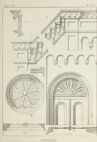 An illustration from The model architect : a series of original designs for cottages, villas, suburban residences, etc., accompanied by explanations, specifications, estimates, and elaborate details : prepared expressly for the use of projectors and artisans throughout the United States (1852)