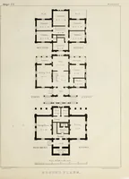An illustration from The model architect : a series of original designs for cottages, villas, suburban residences, etc., accompanied by explanations, specifications, estimates, and elaborate details : prepared expressly for the use of projectors and artisans throughout the United States (1852)
