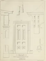 An illustration from The model architect : a series of original designs for cottages, villas, suburban residences, etc., accompanied by explanations, specifications, estimates, and elaborate details : prepared expressly for the use of projectors and artisans throughout the United States (1852)