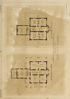 An illustration from The model architect : a series of original designs for cottages, villas, suburban residences, etc., accompanied by explanations, specifications, estimates, and elaborate details : prepared expressly for the use of projectors and artisans throughout the United States (1852)