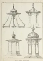 An illustration from The model architect : a series of original designs for cottages, villas, suburban residences, etc., accompanied by explanations, specifications, estimates, and elaborate details : prepared expressly for the use of projectors and artisans throughout the United States (1852)