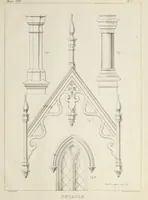 An illustration from The model architect : a series of original designs for cottages, villas, suburban residences, etc., accompanied by explanations, specifications, estimates, and elaborate details : prepared expressly for the use of projectors and artisans throughout the United States (1852)