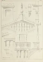 An illustration from The model architect : a series of original designs for cottages, villas, suburban residences, etc., accompanied by explanations, specifications, estimates, and elaborate details : prepared expressly for the use of projectors and artisans throughout the United States (1852)