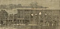 An illustration from The model architect : a series of original designs for cottages, villas, suburban residences, etc., accompanied by explanations, specifications, estimates, and elaborate details : prepared expressly for the use of projectors and artisans throughout the United States (1852)