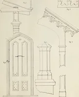 An illustration from The model architect : a series of original designs for cottages, villas, suburban residences, etc., accompanied by explanations, specifications, estimates, and elaborate details : prepared expressly for the use of projectors and artisans throughout the United States (1852)
