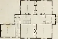 An illustration from The model architect : a series of original designs for cottages, villas, suburban residences, etc., accompanied by explanations, specifications, estimates, and elaborate details : prepared expressly for the use of projectors and artisans throughout the United States (1852)