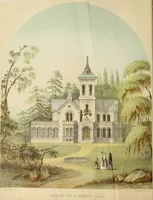 Picture 1 of 126 from The model architect : a series of original designs for cottages, villas, suburban residences, etc., accompanied by explanations, specifications, estimates, and elaborate details : prepared expressly for the use of projectors and artisans throughout the United States (1852), leaf 7