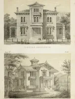 Picture 34 of 126 from The model architect : a series of original designs for cottages, villas, suburban residences, etc., accompanied by explanations, specifications, estimates, and elaborate details : prepared expressly for the use of projectors and artisans throughout the United States (1852), leaf 82
