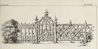 An illustration from The model architect : a series of original designs for cottages, villas, suburban residences, etc., accompanied by explanations, specifications, estimates, and elaborate details : prepared expressly for the use of projectors and artisans throughout the United States (1852)