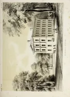 An illustration from The model architect : a series of original designs for cottages, villas, suburban residences, etc., accompanied by explanations, specifications, estimates, and elaborate details : prepared expressly for the use of projectors and artisans throughout the United States (1852)