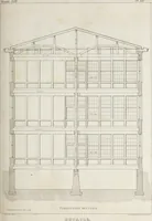 An illustration from The model architect : a series of original designs for cottages, villas, suburban residences, etc., accompanied by explanations, specifications, estimates, and elaborate details : prepared expressly for the use of projectors and artisans throughout the United States (1852)