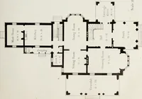 An illustration from The model architect : a series of original designs for cottages, villas, suburban residences, etc., accompanied by explanations, specifications, estimates, and elaborate details : prepared expressly for the use of projectors and artisans throughout the United States (1852)