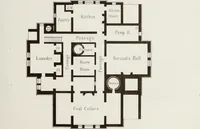 An illustration from The model architect : a series of original designs for cottages, villas, suburban residences, etc., accompanied by explanations, specifications, estimates, and elaborate details : prepared expressly for the use of projectors and artisans throughout the United States (1852)