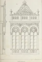 An illustration from The model architect : a series of original designs for cottages, villas, suburban residences, etc., accompanied by explanations, specifications, estimates, and elaborate details : prepared expressly for the use of projectors and artisans throughout the United States (1852)