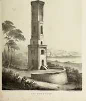 An illustration from The model architect : a series of original designs for cottages, villas, suburban residences, etc., accompanied by explanations, specifications, estimates, and elaborate details : prepared expressly for the use of projectors and artisans throughout the United States (1852)