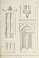 An illustration from The model architect : a series of original designs for cottages, villas, suburban residences, etc., accompanied by explanations, specifications, estimates, and elaborate details : prepared expressly for the use of projectors and artisans throughout the United States (1852)
