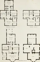 An illustration from The model architect : a series of original designs for cottages, villas, suburban residences, etc., accompanied by explanations, specifications, estimates, and elaborate details : prepared expressly for the use of projectors and artisans throughout the United States (1852)