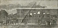 An illustration from The model architect : a series of original designs for cottages, villas, suburban residences, etc., accompanied by explanations, specifications, estimates, and elaborate details : prepared expressly for the use of projectors and artisans throughout the United States (1852)
