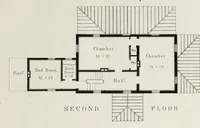 An illustration from The model architect : a series of original designs for cottages, villas, suburban residences, etc., accompanied by explanations, specifications, estimates, and elaborate details : prepared expressly for the use of projectors and artisans throughout the United States (1852)