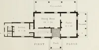 An illustration from The model architect : a series of original designs for cottages, villas, suburban residences, etc., accompanied by explanations, specifications, estimates, and elaborate details : prepared expressly for the use of projectors and artisans throughout the United States (1852)