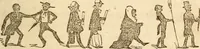 An illustration from The model book of dreams, fortune teller, and epitome of parlor entertainments (1864)