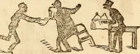 An illustration from The model book of dreams, fortune teller, and epitome of parlor entertainments (1864)