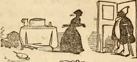 An illustration from The model book of dreams, fortune teller, and epitome of parlor entertainments (1864)