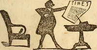An illustration from The model book of dreams, fortune teller, and epitome of parlor entertainments (1864)