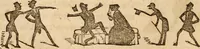 An illustration from The model book of dreams, fortune teller, and epitome of parlor entertainments (1864)