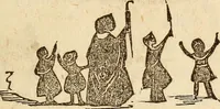 An illustration from The model book of dreams, fortune teller, and epitome of parlor entertainments (1864)
