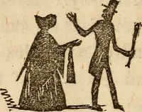 An illustration from The model book of dreams, fortune teller, and epitome of parlor entertainments (1864)