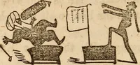 An illustration from The model book of dreams, fortune teller, and epitome of parlor entertainments (1864)