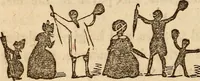 An illustration from The model book of dreams, fortune teller, and epitome of parlor entertainments (1864)