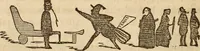 An illustration from The model book of dreams, fortune teller, and epitome of parlor entertainments (1864)