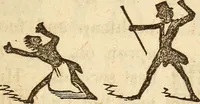 An illustration from The model book of dreams, fortune teller, and epitome of parlor entertainments (1864)