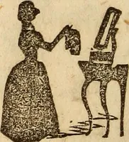 An illustration from The model book of dreams, fortune teller, and epitome of parlor entertainments (1864)