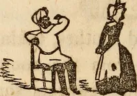 An illustration from The model book of dreams, fortune teller, and epitome of parlor entertainments (1864)