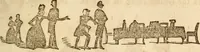 An illustration from The model book of dreams, fortune teller, and epitome of parlor entertainments (1864)