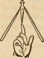 An illustration from The model book of dreams, fortune teller, and epitome of parlor entertainments (1864)