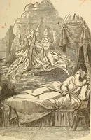 An illustration from The model book of dreams, fortune teller, and epitome of parlor entertainments (1864)