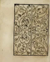 Picture 7 of 34 from Modelbüch neuw aller art Nehens uñ Stickens : jetzund wider mit vil Mödlen vnd Stahlen : allen Steinmetzen, Seidenstickern, vnnd Neterin sehr nützlich vnnd lustig zügericht (1562), leaf 16