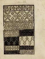 Picture 21 of 34 from Modelbüch neuw aller art Nehens uñ Stickens : jetzund wider mit vil Mödlen vnd Stahlen : allen Steinmetzen, Seidenstickern, vnnd Neterin sehr nützlich vnnd lustig zügericht (1562), leaf 55